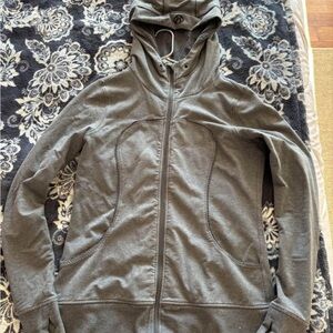 Lululemon Zip up, older style. Long and comfy!